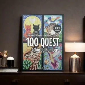 100 Quest Color By Number