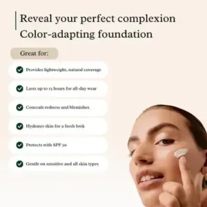 4 in 1 Color Changing Foundation SPF 50