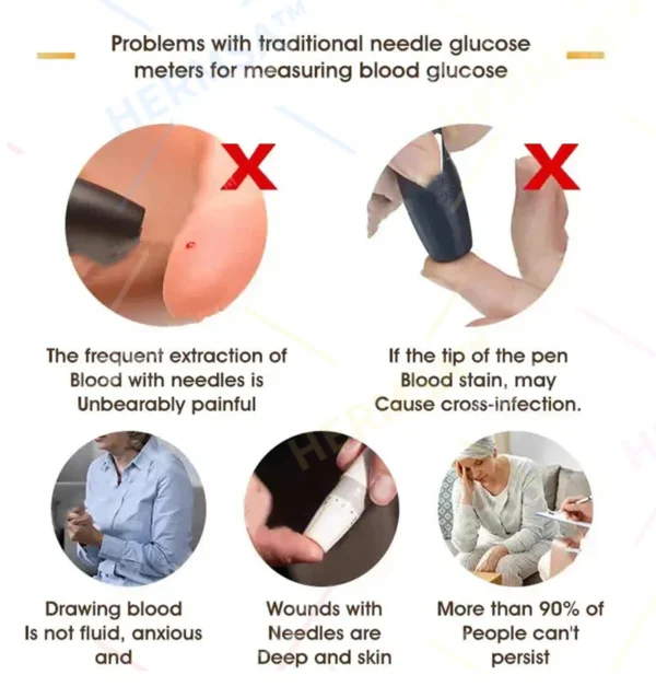 Use HERMSA™ High-Precision Multi-Purpose Non-Invasive Medical Device for simple, pain-free blood glucose measurement.