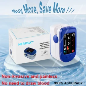 HERMSA™ High-Precision Multi-Purpose Non-Invasive Medical Device: The ultimate non-invasive medical device for fast health monitoring.