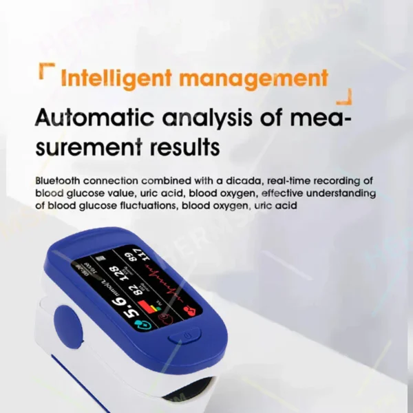 Get accurate health insights with HERMSA™ High-Precision Multi-Purpose Non-Invasive Medical Device, designed for easy management.